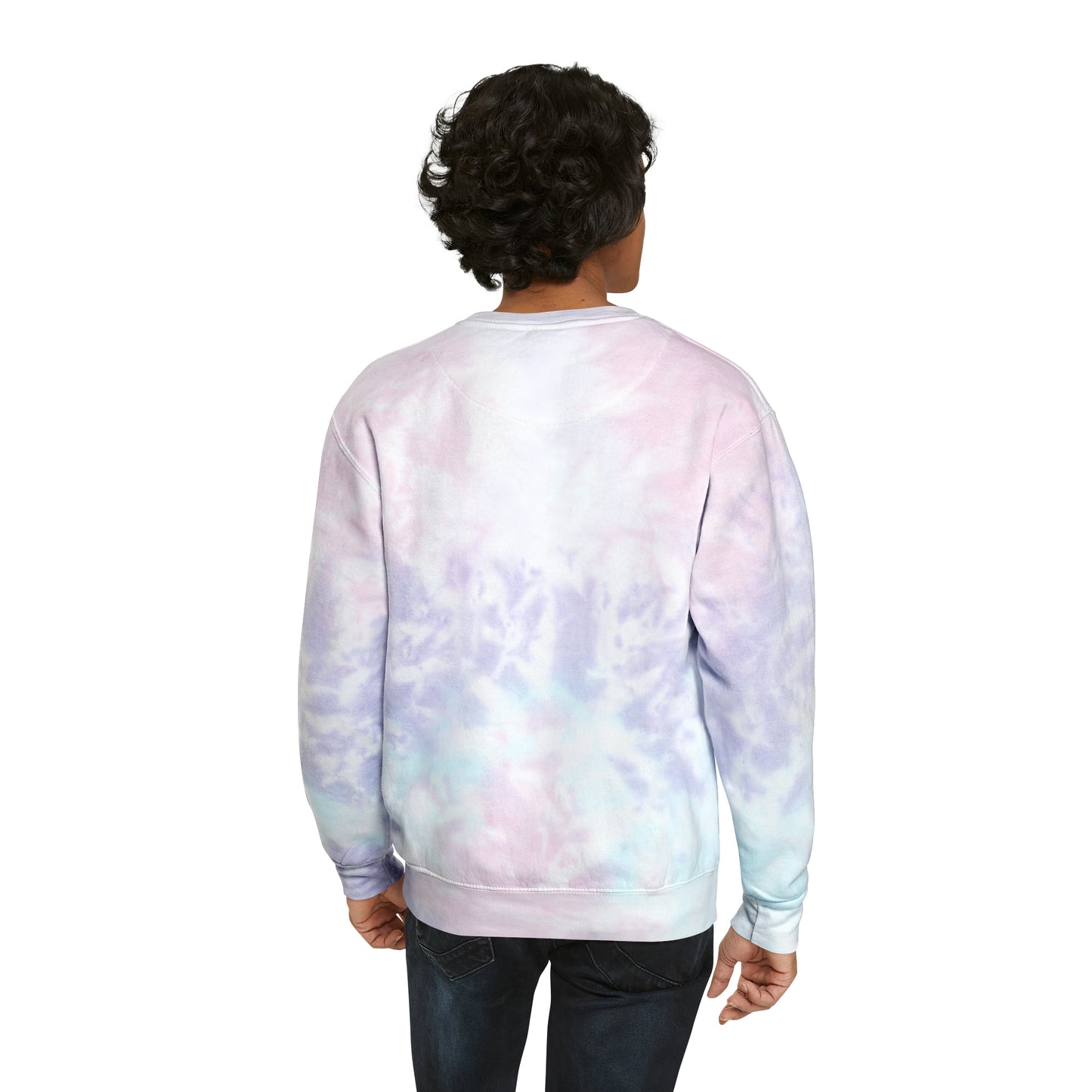 Unisex Tie-Dye Sweatshirt 'Warning I'm manifesting magic, brace yourself'