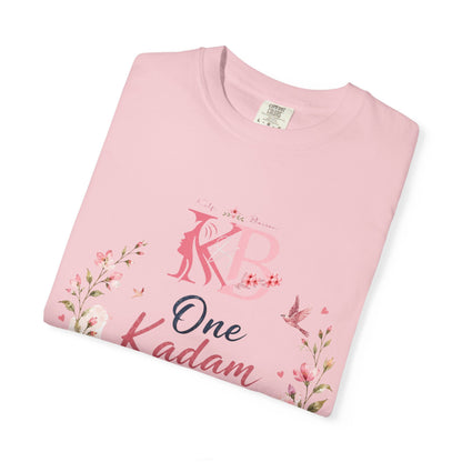 One Kadam at a Time Floral T-Shirt
