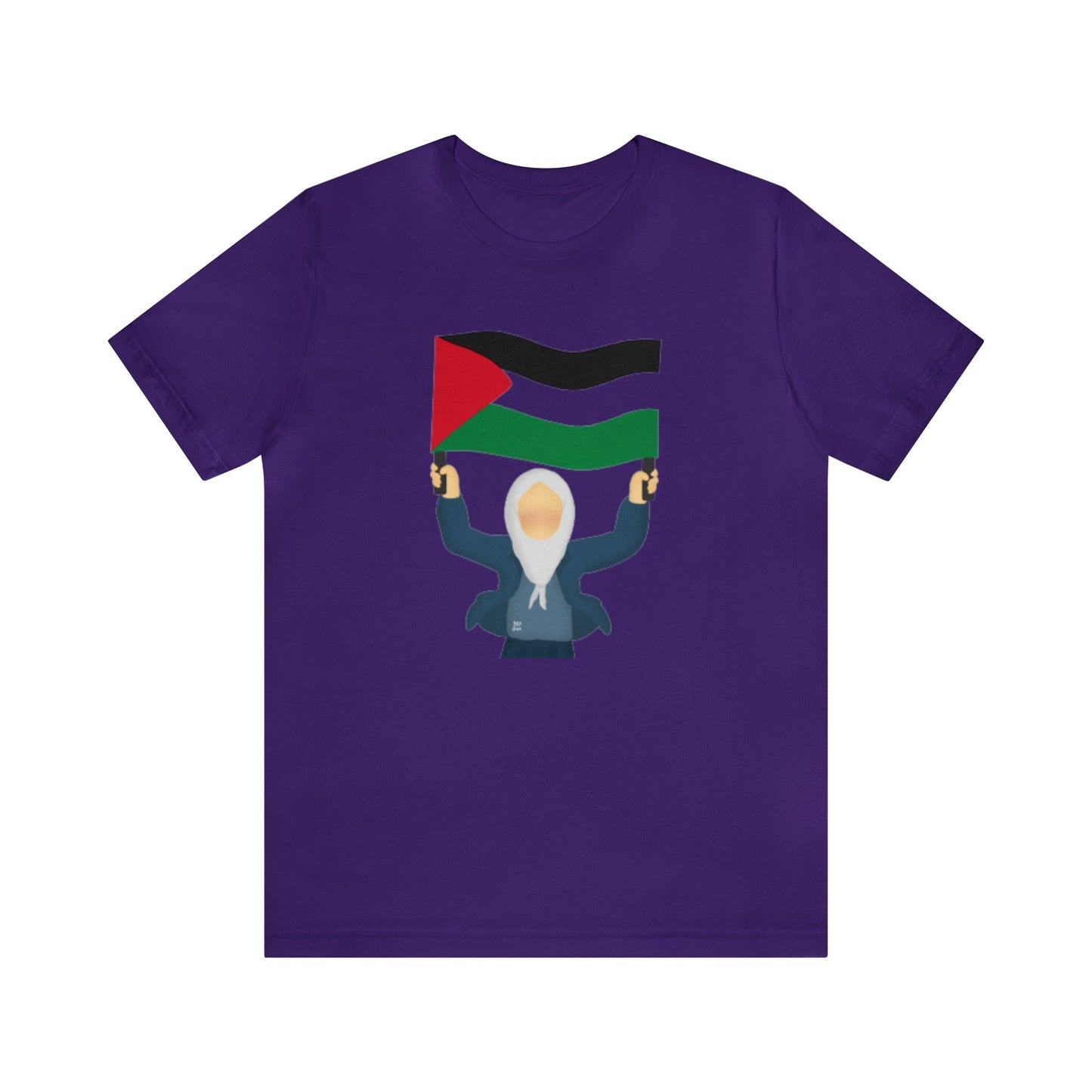 Support Palestine Unisex Jersey Short Sleeve Tee