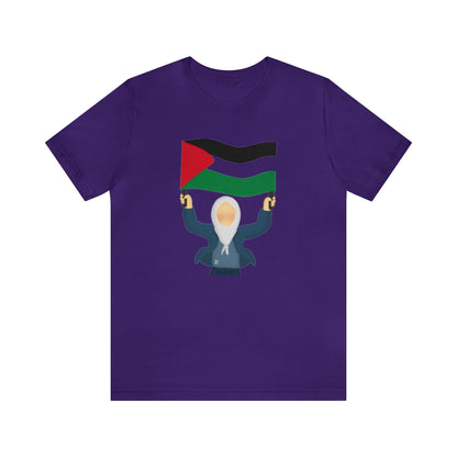 Support Palestine Unisex Jersey Short Sleeve Tee