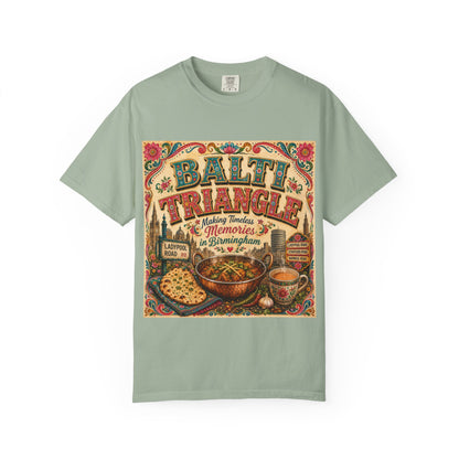 Balthi Triangle Vintage Indian Food T-Shirt