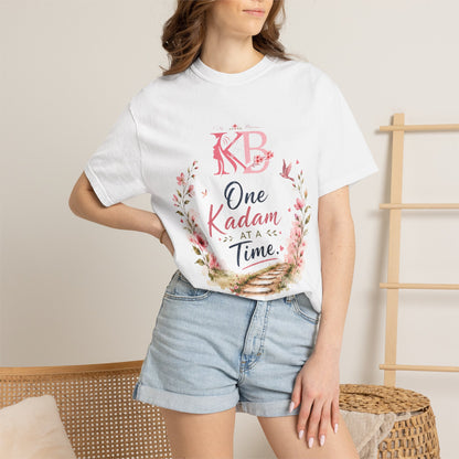 One Kadam at a Time Floral T-Shirt