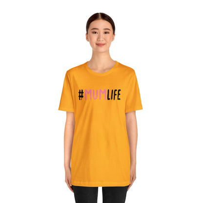 Mum Life Jersey Short Sleeve Tee