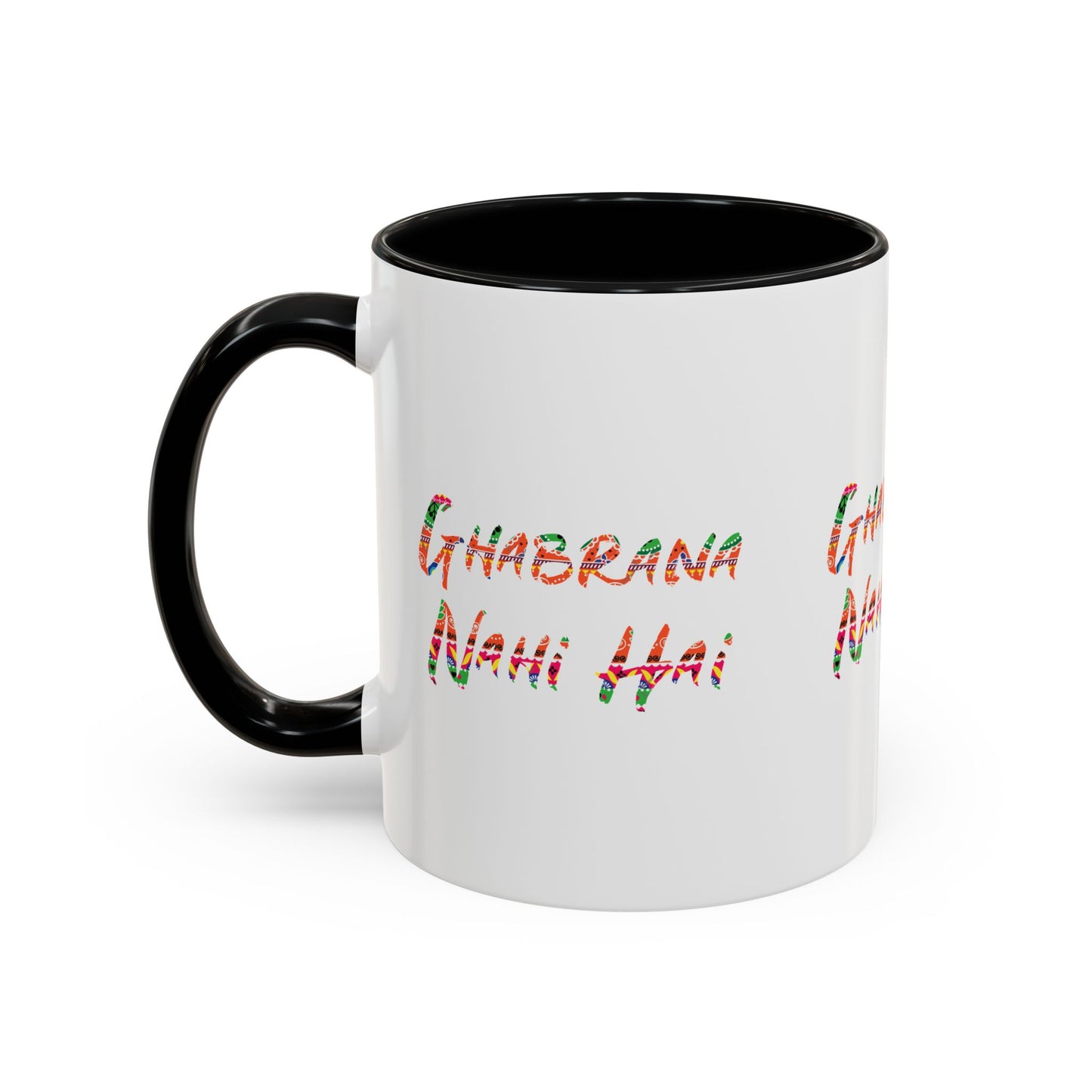 Ghabrana Nahi Hai Accent Coffee Mug