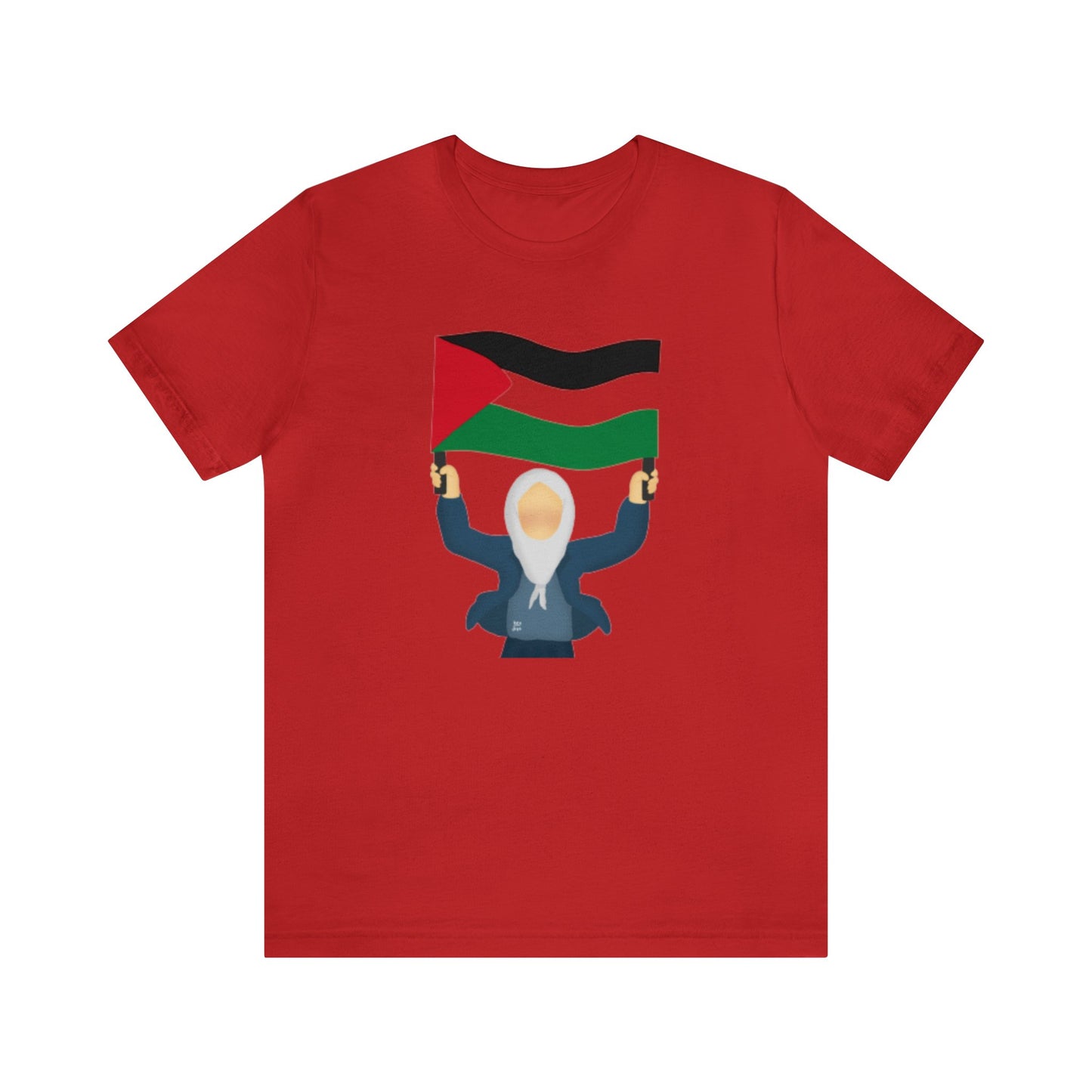 Support Palestine Unisex Jersey Short Sleeve Tee