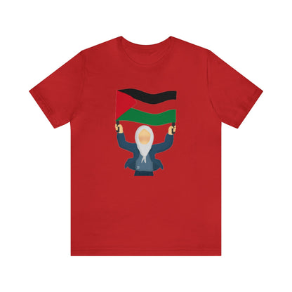 Support Palestine Unisex Jersey Short Sleeve Tee