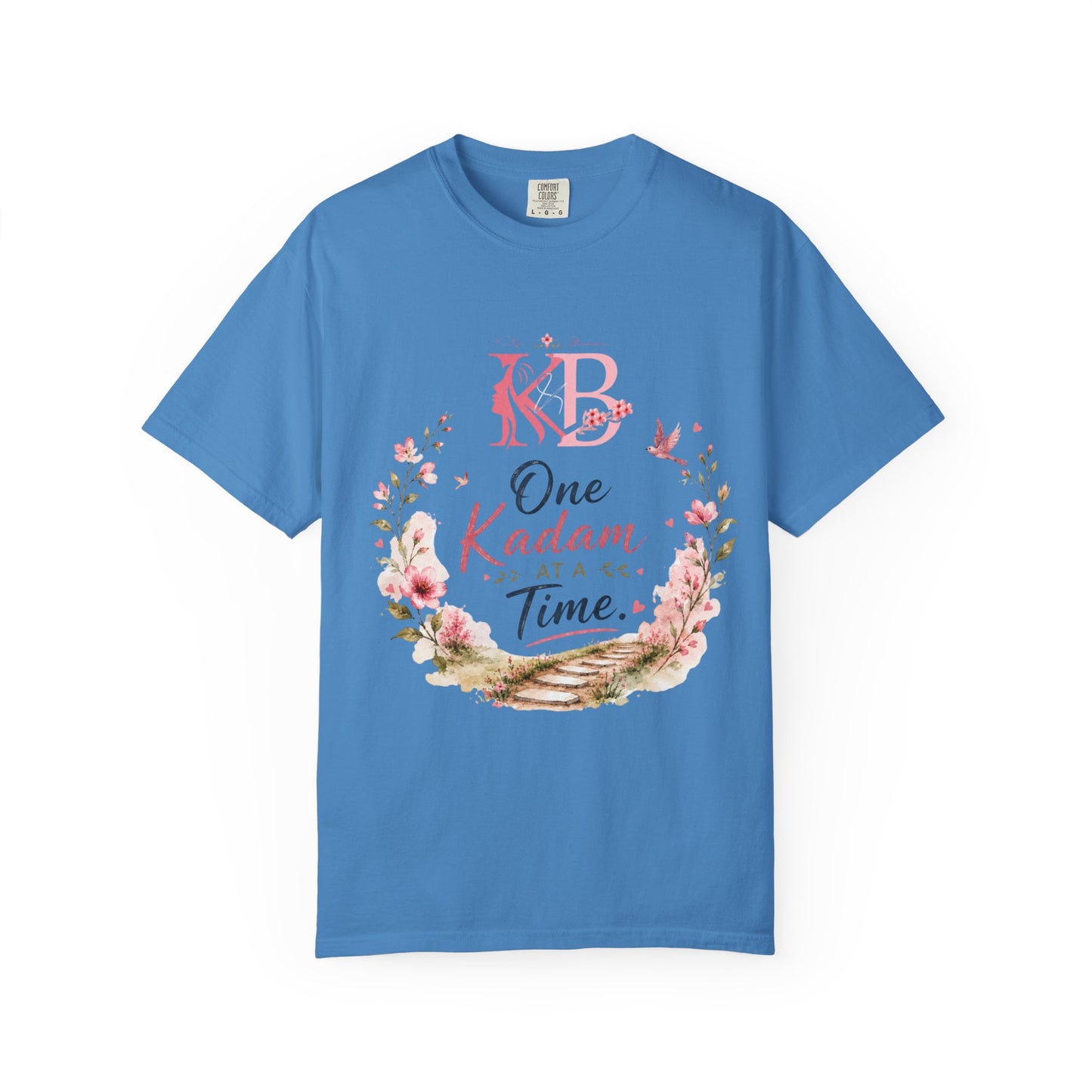One Kadam at a Time Floral T-Shirt