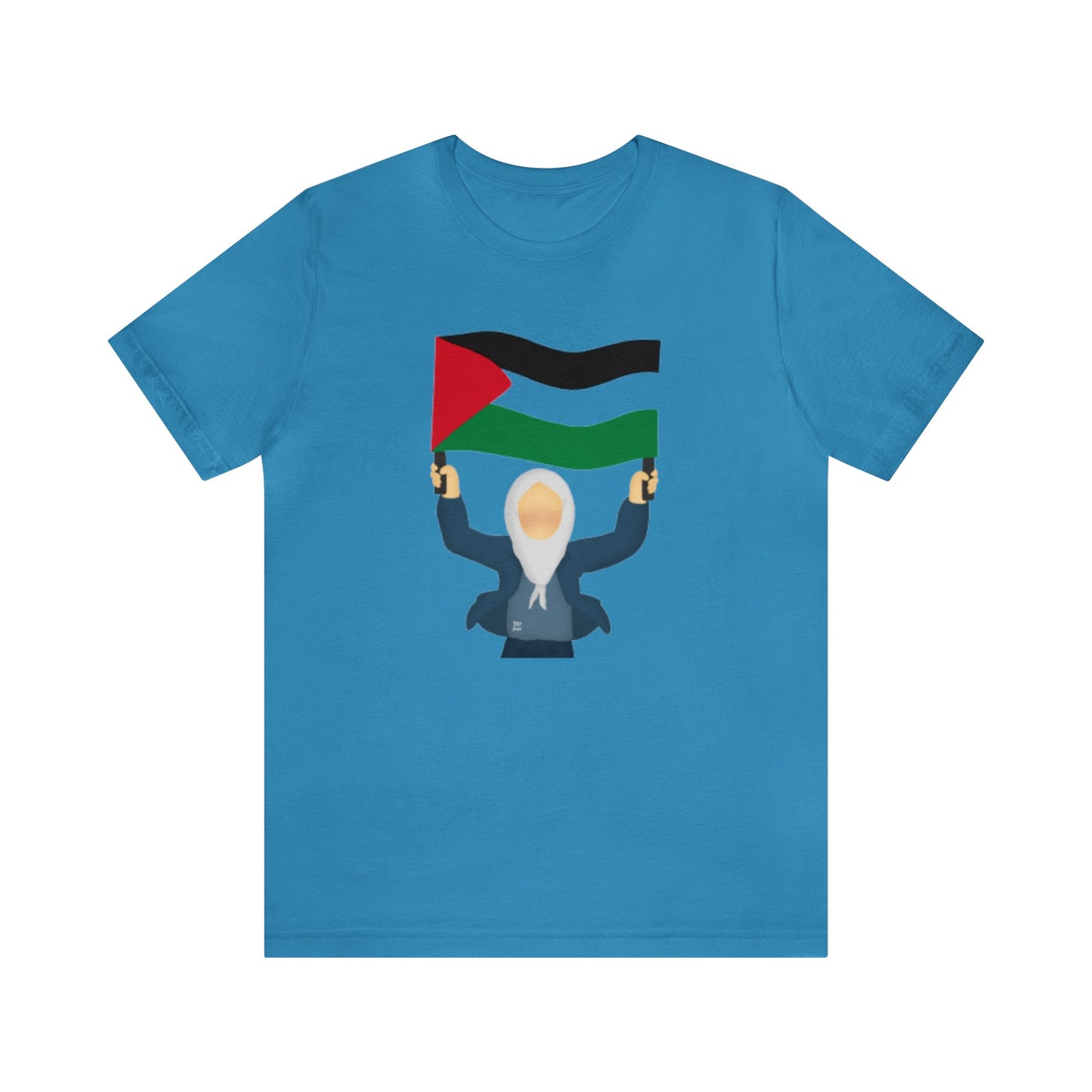 Support Palestine Unisex Jersey Short Sleeve Tee