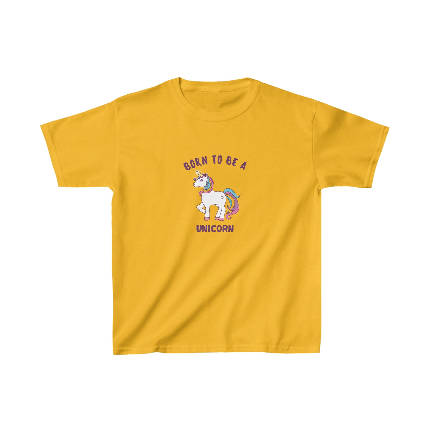 Kids Born to be a unicorn Tee