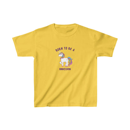 Kids Born to be a unicorn Tee