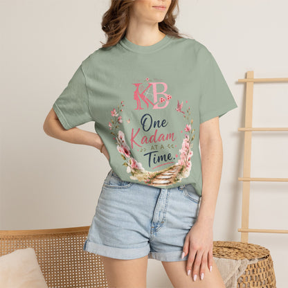 One Kadam at a Time Floral T-Shirt