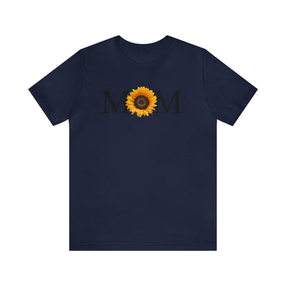 Mom Sunflower Jersey Short Sleeve Tee