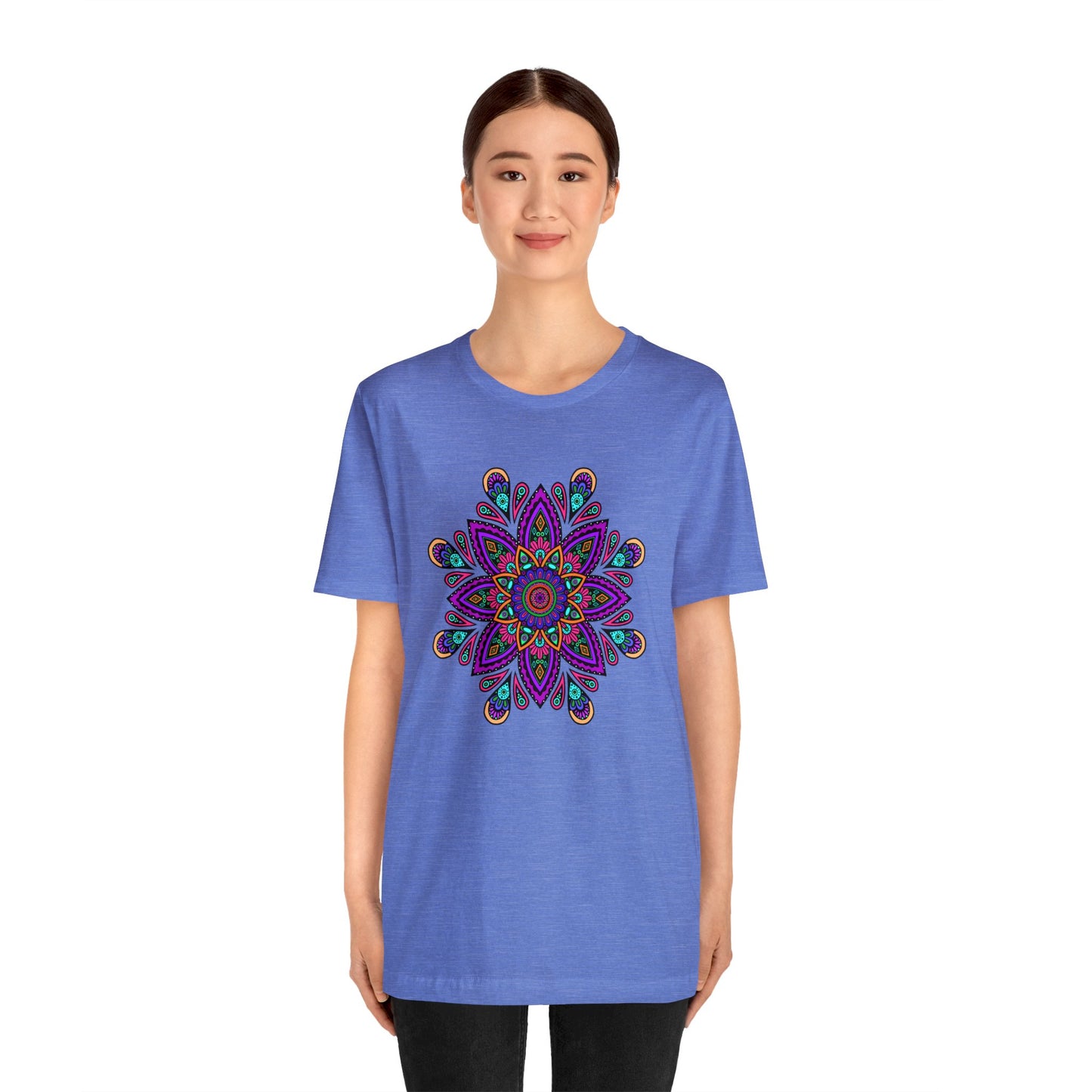 Fnnky Mandala Jersey Short Sleeve Tee