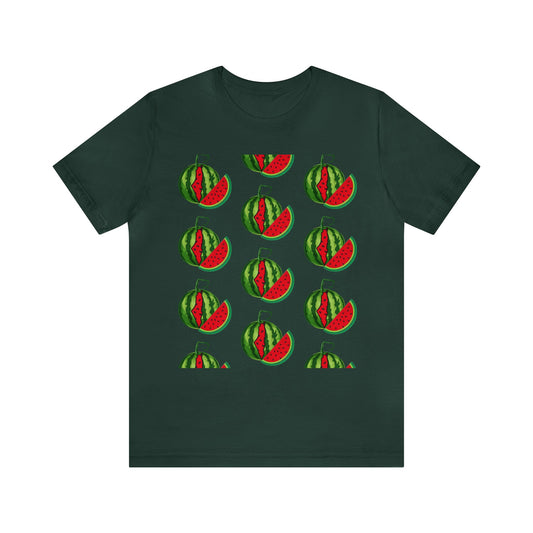 Unisex Jersey Short Sleeve Tee watermelon palestine