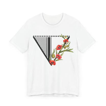 Mandala Palestine Jersey Tee - Stylish & Versatile Summer Top