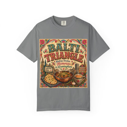 Balthi Triangle Vintage Indian Food T-Shirt