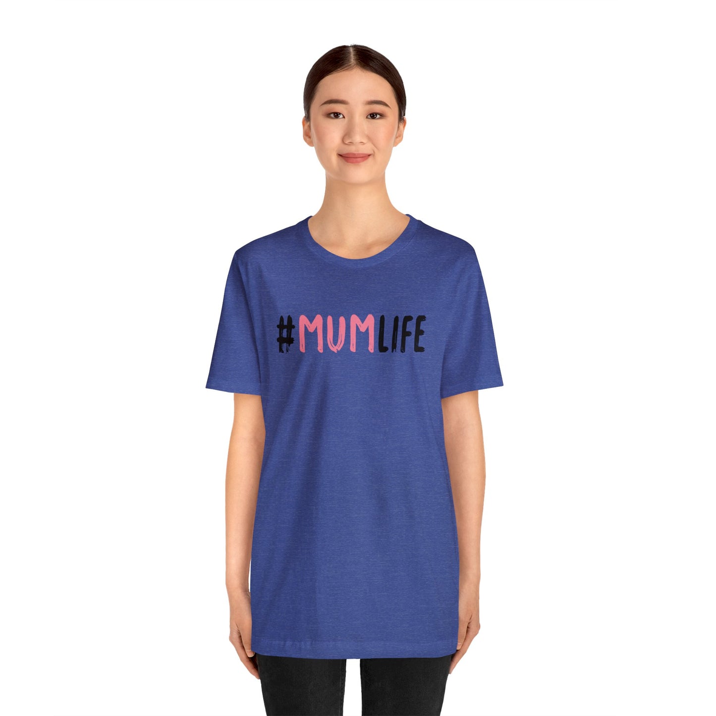 Mum Life Jersey Short Sleeve Tee