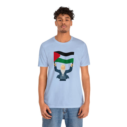 Support Palestine Unisex Jersey Short Sleeve Tee