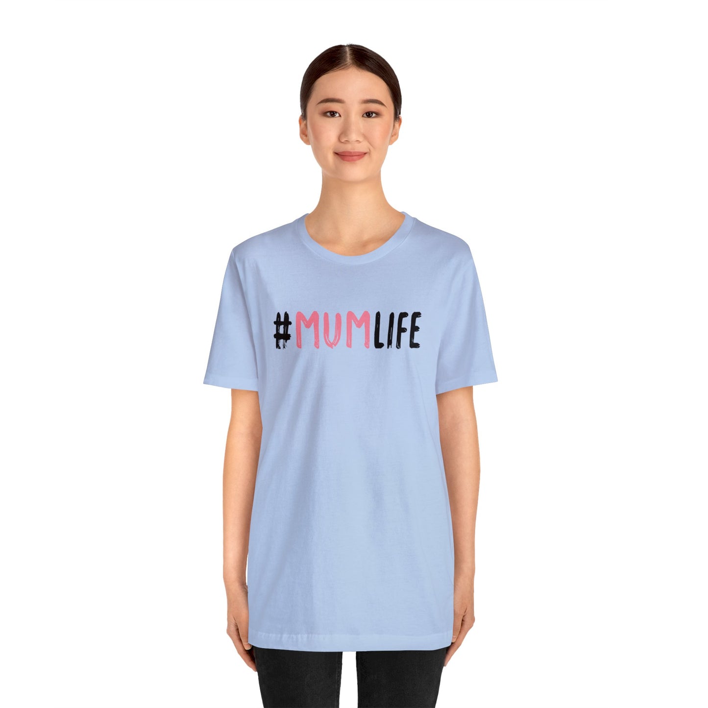 Mum Life Jersey Short Sleeve Tee