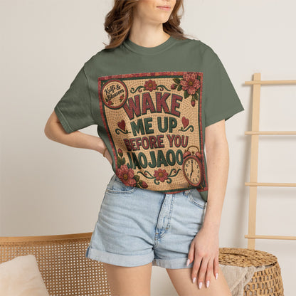 Wake Me Up Before You Jao Jao Vintage Graphic T-Shirt