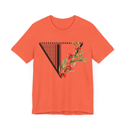 Mandala Palestine Jersey Tee - Stylish & Versatile Summer Top