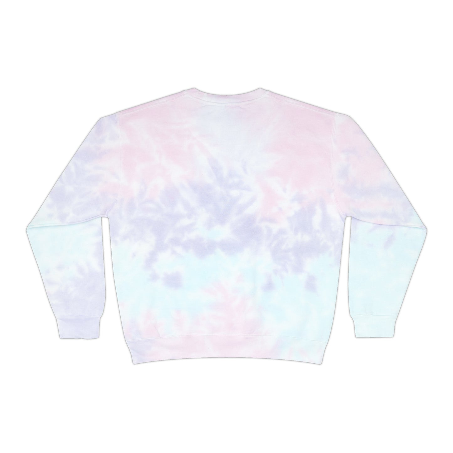 Unisex Tie-Dye Sweatshirt 'Warning I'm manifesting magic, brace yourself'