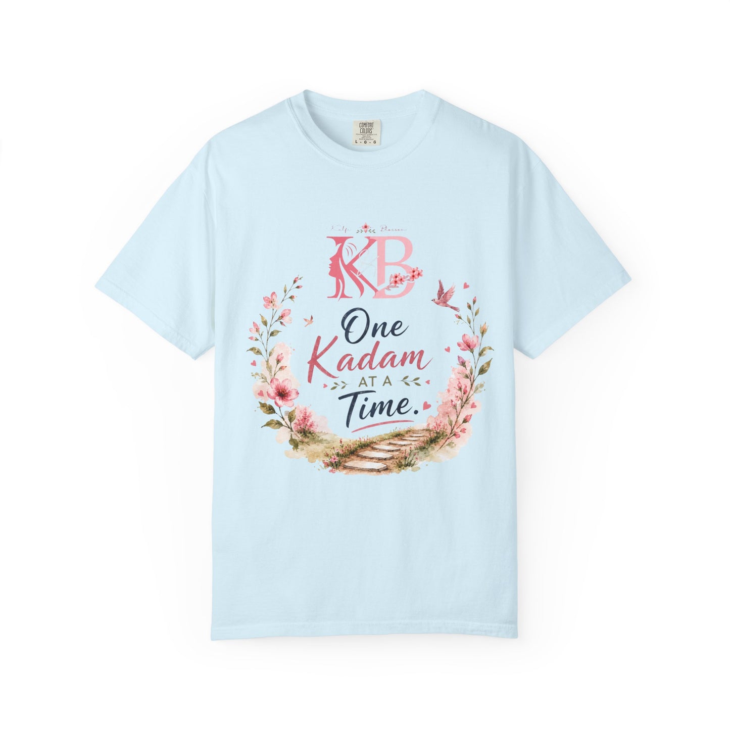 One Kadam at a Time Floral T-Shirt
