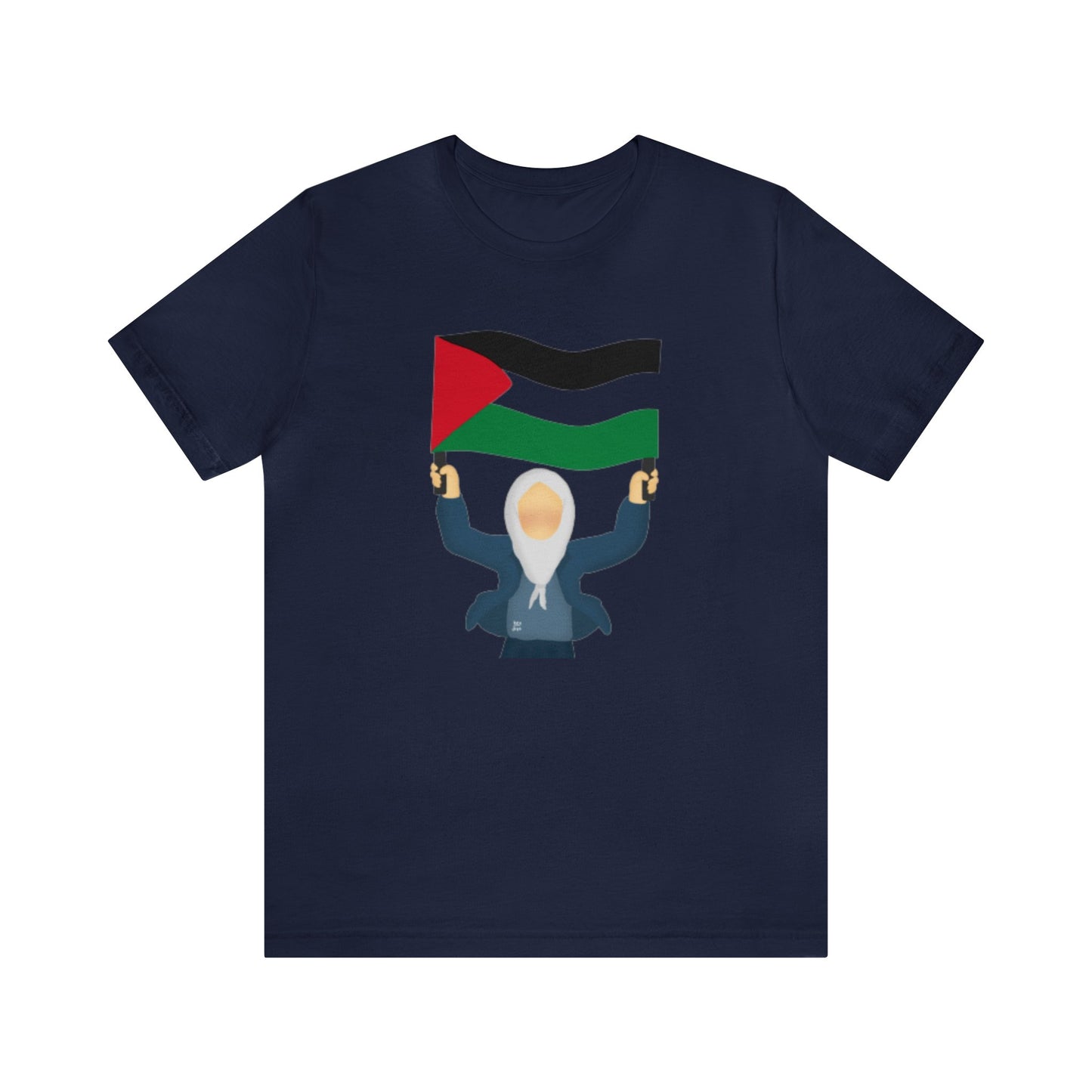 Support Palestine Unisex Jersey Short Sleeve Tee