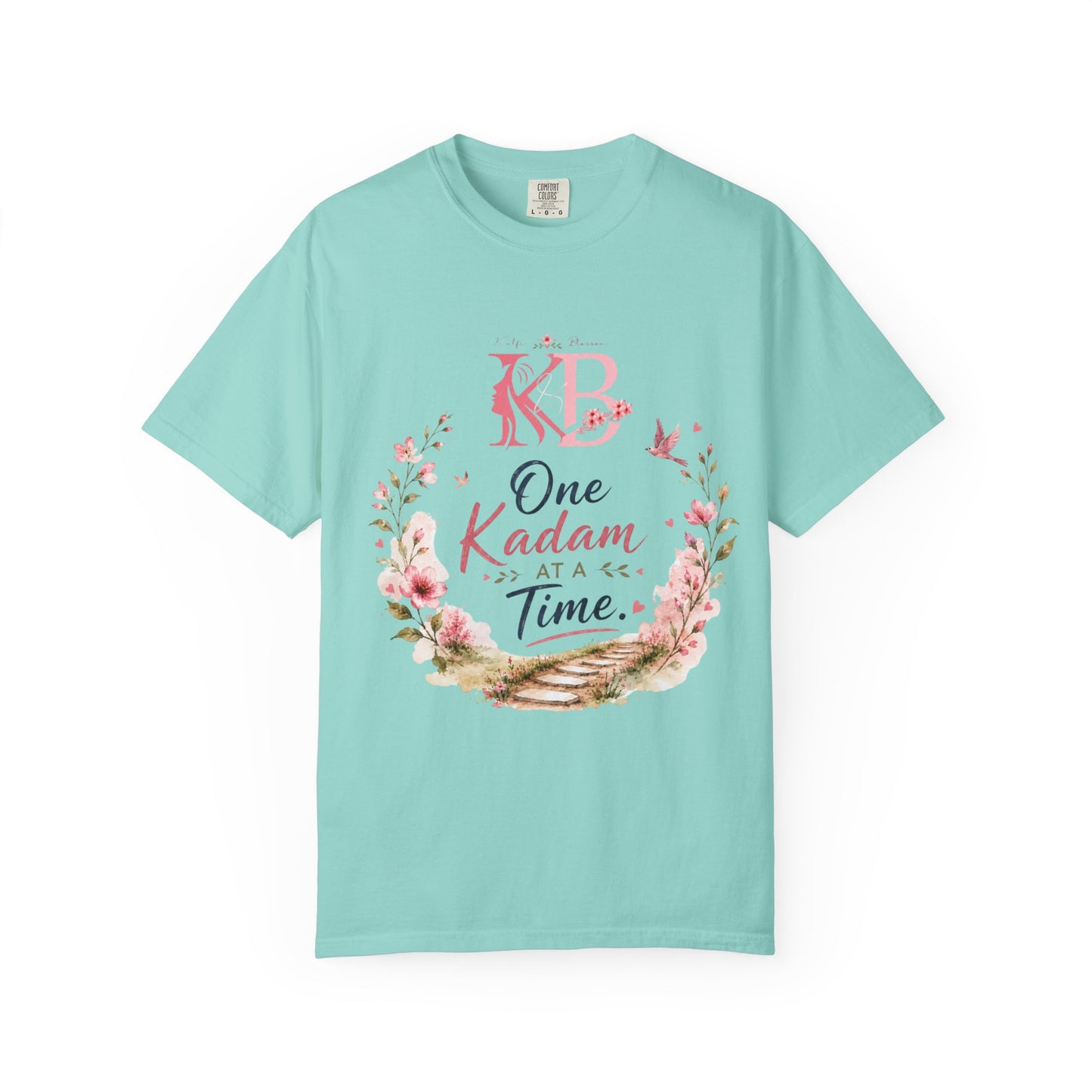 One Kadam at a Time Floral T-Shirt