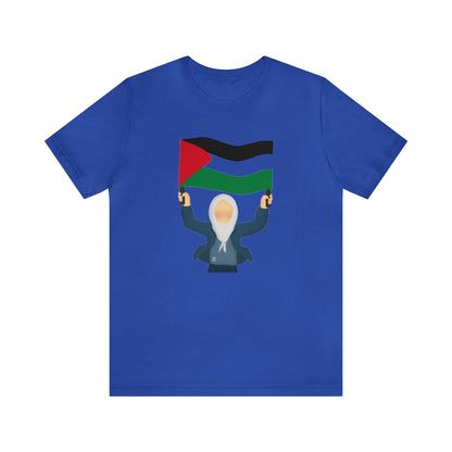 Support Palestine Unisex Jersey Short Sleeve Tee