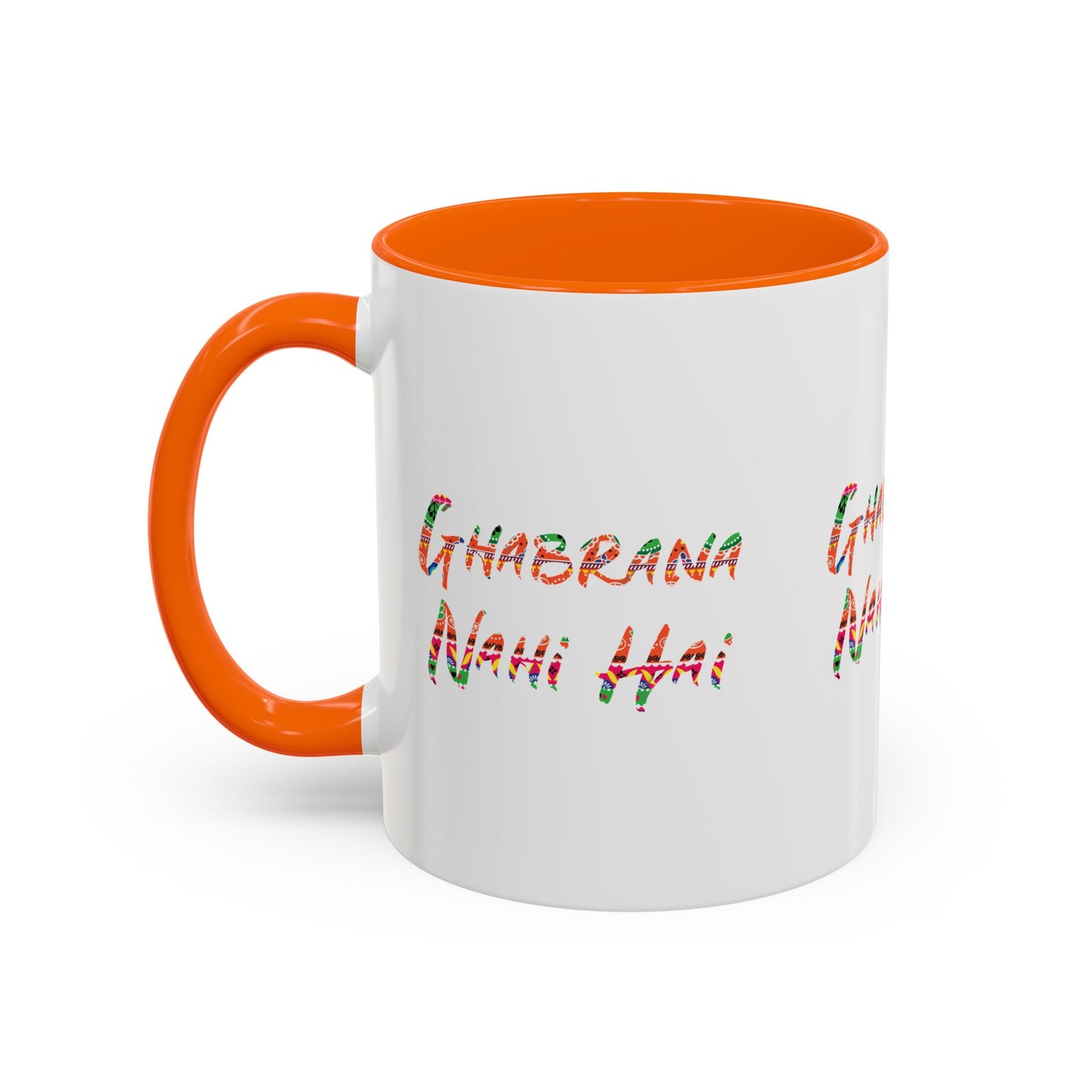 Ghabrana Nahi Hai Accent Coffee Mug