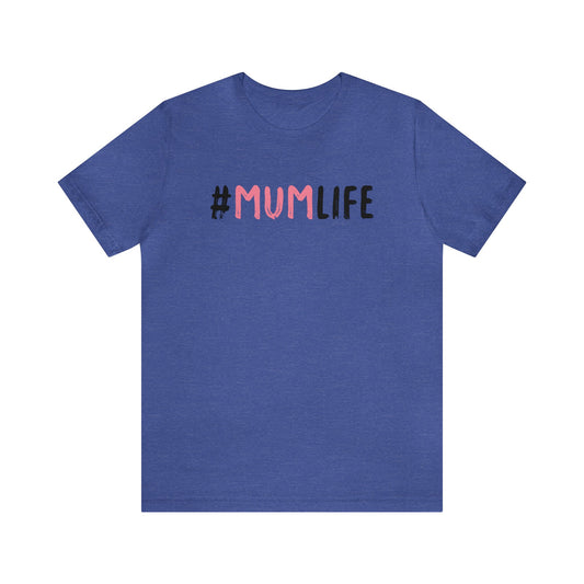 Mum Life Jersey Short Sleeve Tee