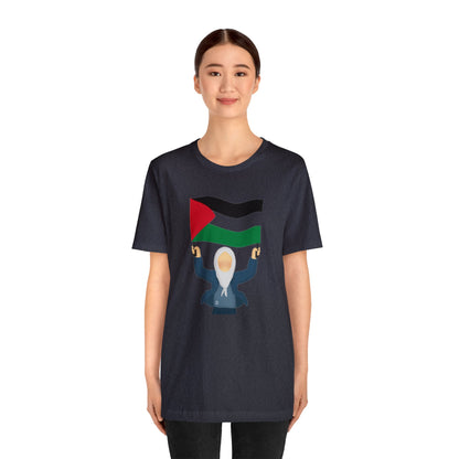 Support Palestine Unisex Jersey Short Sleeve Tee