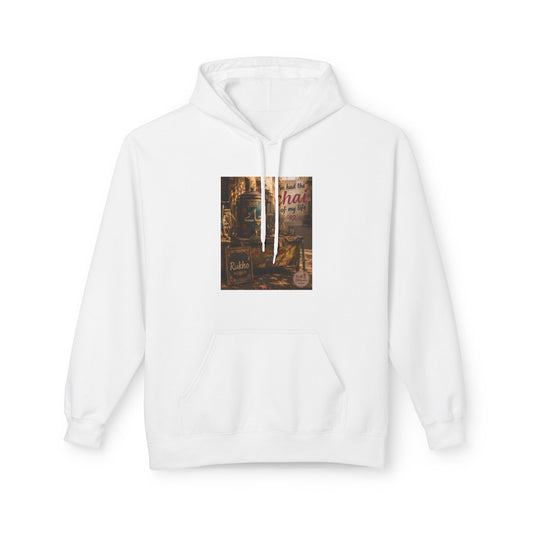Vintage Coffee Shop Hoodie — Retro Café Collage Pullover