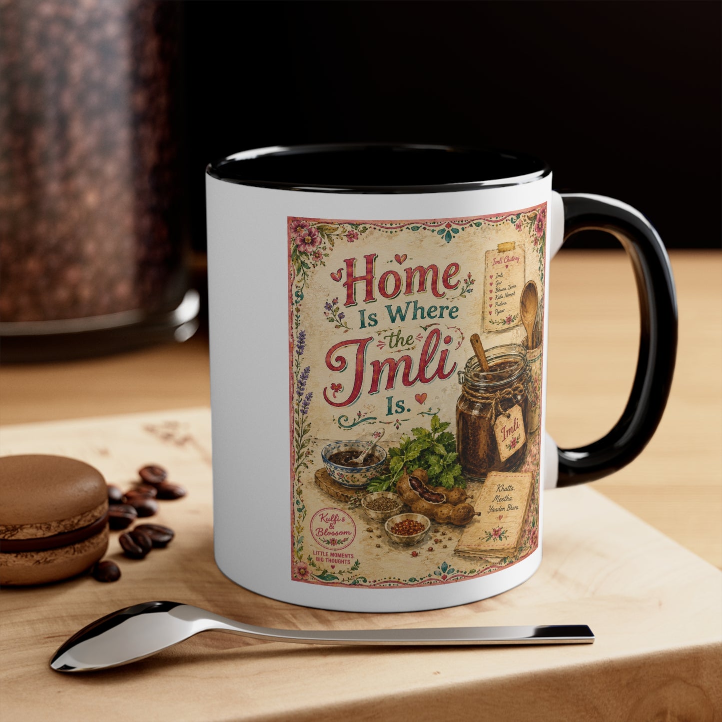 Home Is Where Vintage Kitchen Ceramic Coffee Cup