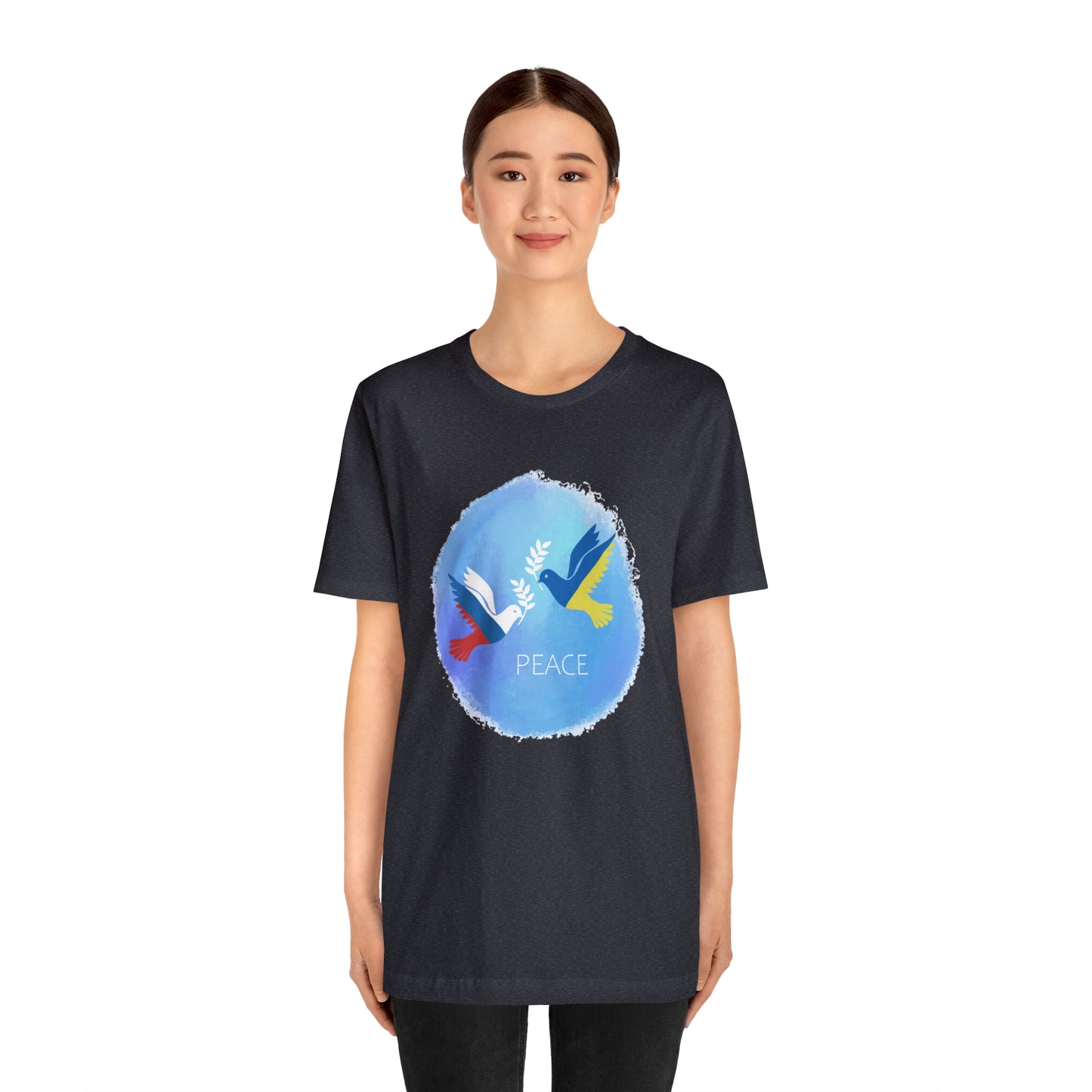 Peace Jersey Short Sleeve Tee