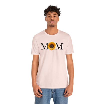 Mom Sunflower Jersey Short Sleeve Tee