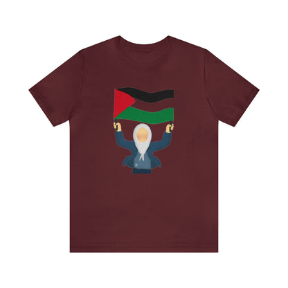 Support Palestine Unisex Jersey Short Sleeve Tee