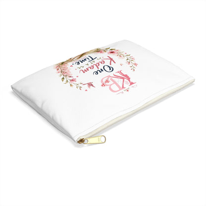 One Kadam At A Time Floral Accessory Pouch