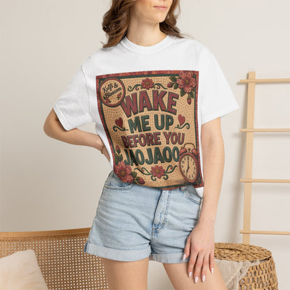 Wake Me Up Before You Jao Jao Vintage Graphic T-Shirt