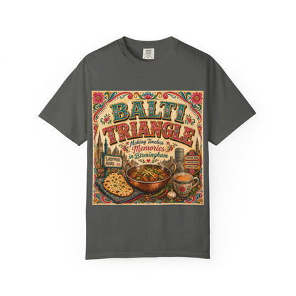 Balthi Triangle Vintage Indian Food T-Shirt