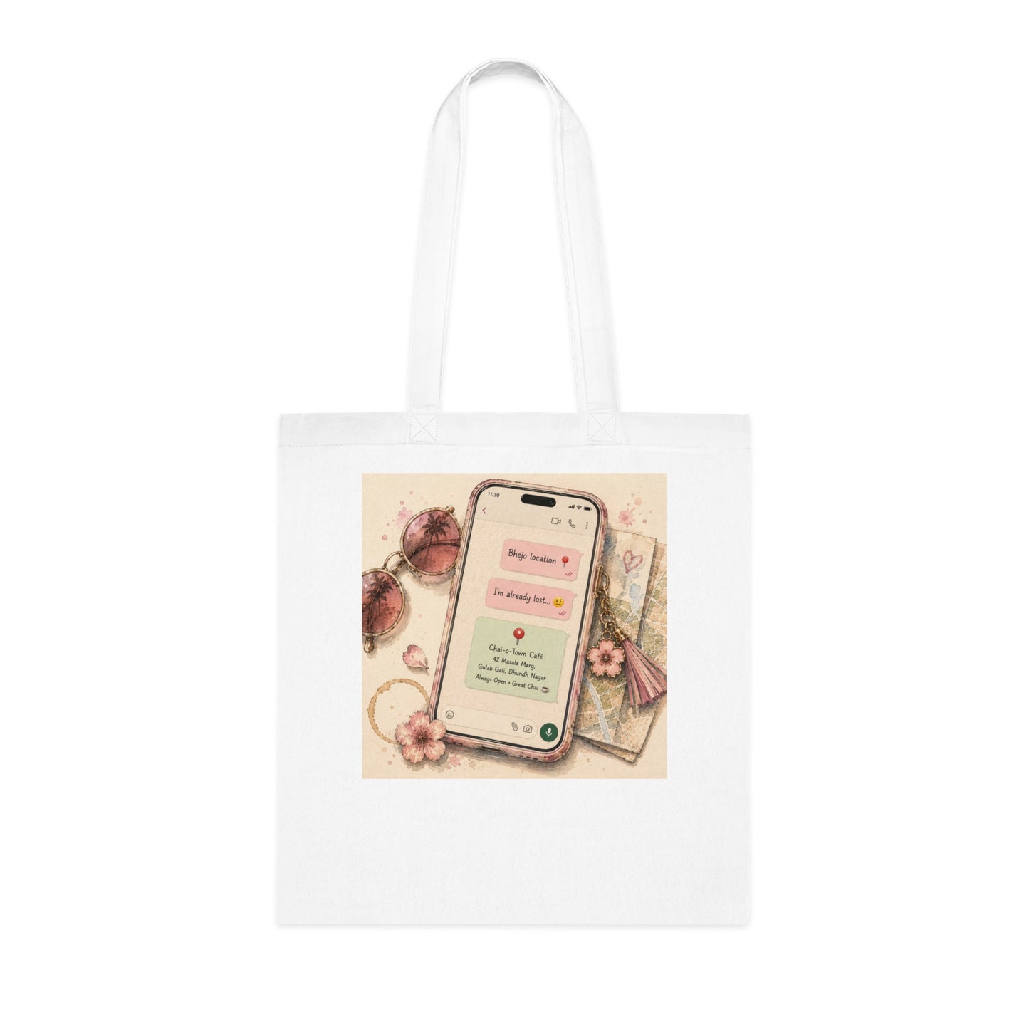 Bhejo Location Tote Bag