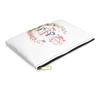 One Kadam At A Time Floral Accessory Pouch