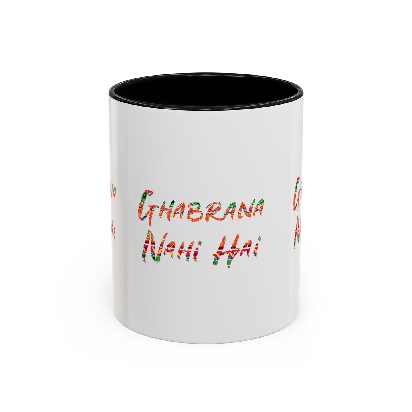 Ghabrana Nahi Hai Accent Coffee Mug
