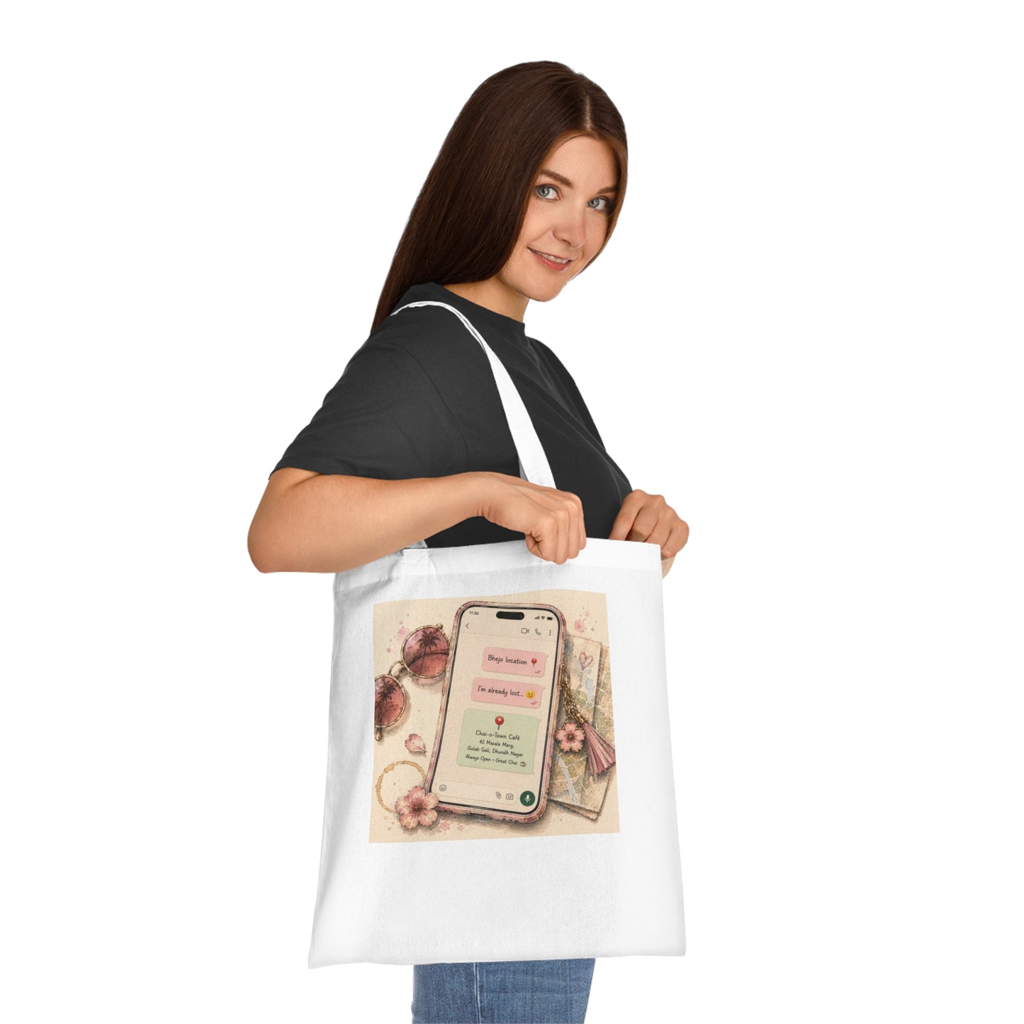 Bhejo Location Tote Bag