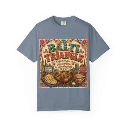 Balthi Triangle Vintage Indian Food T-Shirt