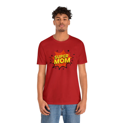 Super mom Jersey Short Sleeve Tee