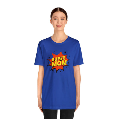 Super mom Jersey Short Sleeve Tee