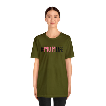 Mum Life Jersey Short Sleeve Tee