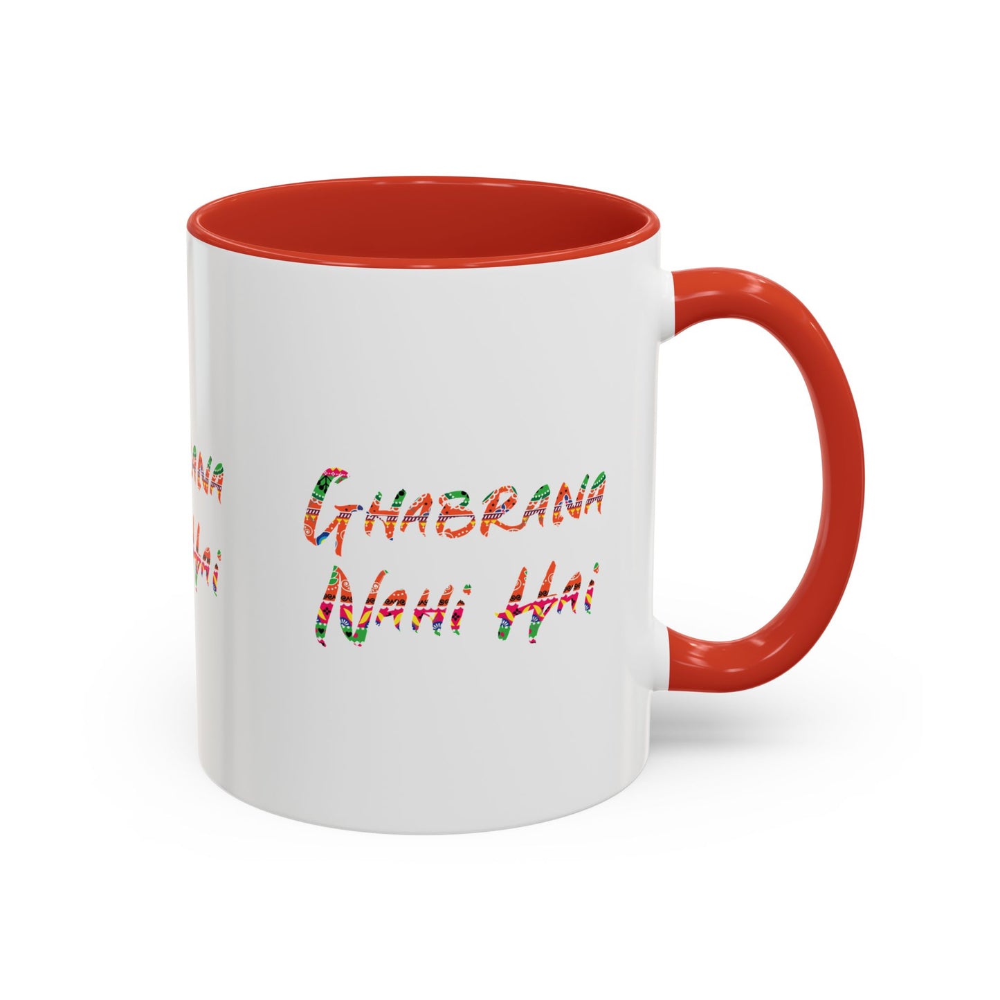 Ghabrana Nahi Hai Accent Coffee Mug